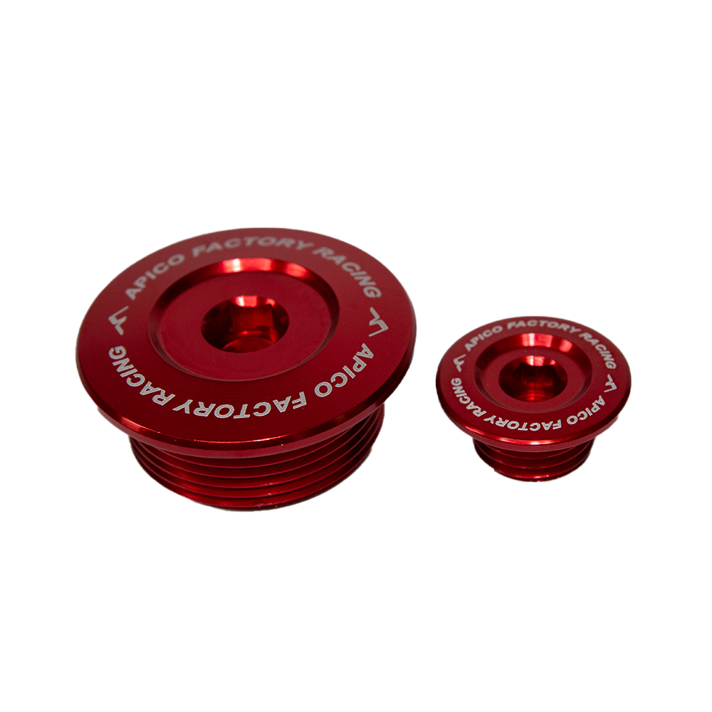 ENGINE PLUG HONDA CRF250L/RL 13-20,  CRF300L/RL 21-26 RED